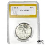 1945 50C PGA MS66