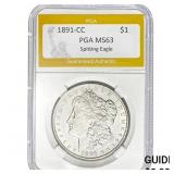 1891-CC $1 PGA MS63