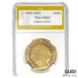 1603-1625 England Unite PGA MS63