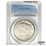1926 Peace Dollar