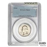 1941 Washington Silver Quarter PCGS PR66