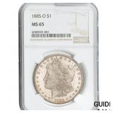 1885-O Morgan Silver Dollar