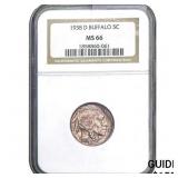 1938-D Buffalo Nickel