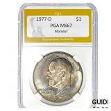 1977-D $1 PGA MS67