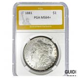 1881 $1 PGA MS64+