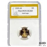 1995-W $5 PGA PR70 DCAM Gold Eagle