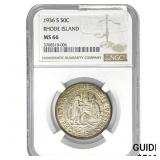 1936-S 50C Rhode Island