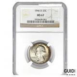 1946-D Washington Quarter