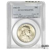 1963-D Franklin Half Dollar