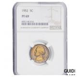 1952 Jefferson Nickel Proof