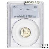 1938 Mercury Dime