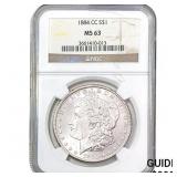 1884-CC Morgan Silver Dollar