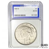 1925-S Peace Dollar IGS AU53