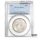 1945 Walking Liberty Half Dollar
