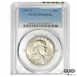 1962-D Franklin Half Dollar