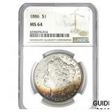 1886 $1 Morgan Dollar