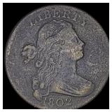 1802 Draped Bust Large Cent LIGHTLY CIRCULATED
