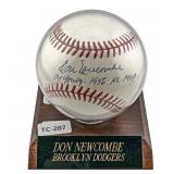 Don Newcombe Signed Baseball