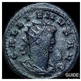 Roman Gallienus, 253-268 AD BI DBL Denarius CHOIC