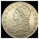 1832 Capped Bust Half Dollar CLOSELY UNCIRCULATED