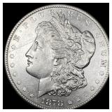 1878 Silver Morgan Dollar CLOSELY UNCIRCULATED