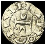 Crusades Bishops of Maguelone SIlver Denar NEARLY