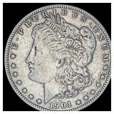 1901-S Silver Morgan Dollar NEARLY UNCIRCULATED