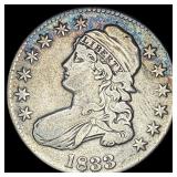 1833 Capped Bust Half Dollar LIGHTLY CIRCULATED