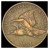 1857 Flying Eagle Cent LIGHTLY CIRCULATED