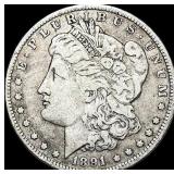 1891-O Silver Morgan Dollar LIGHTLY  CIRCULATED