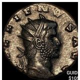 Roman Gallienus 253-268 AD BI Dbl Denarius CHOICE