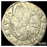 1300-1450 Salzburg Silver Groshen CLOSELY UNCIRCUL