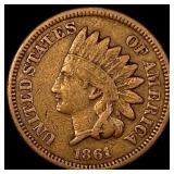 1861 Indian Head Cent LIGHTLY CIRCULATED