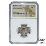 Roman Gallienus, AD 253-268 BI Dbl-Denarius NGC