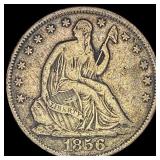 1856-O Silver Half Dollar (Seated Liberty) LIGHTLY