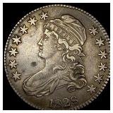 1828 Capped Bust Half Dollar NEARLY UNCIRCULATED