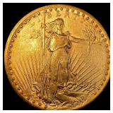 1911 $20 Gold Saint-Gaudens Double Eagle UNCIRCULA