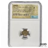 Judaea Alex. Jannaeus, 103-76 BC Bronze Prutah NG