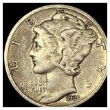 1931-S Silver Mercury Dime LIGHTLY CIRCULATED