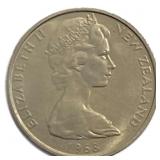 1968 New Zealand 10 Cents