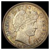 1914-D Silver Barber Dime CLOSELY UNCIRCULATED