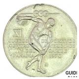 1970 Panama Silver 5 Balboas UNCIRCULATED