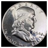 1954-S Silver Half Dollar Franklin CHOICE PROOF