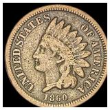 1860 Indian Head Cent NICELY CIRCULATED