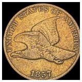 1857 Flying Eagle Cent LIGHTLY CIRCULATED