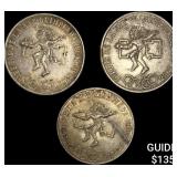 [3]1968 Mexico Silver 25 Pesos-Olympics NEARLY UNC