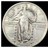1920 Standing Liberty Silver Quarter NEARLY UNCIRC