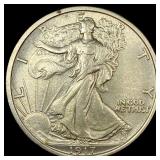 1917 Walking Liberty Half Dollar UNCIRCULATED