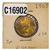 1965 Great Britain 3 Pence