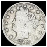 1912 Liberty Head Nickel NICELY CIRCULATED